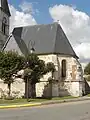 Chœur, vue depuis le sud.