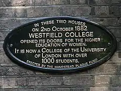 Plaque commémorative