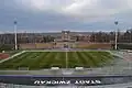 Vue du terrain depuis la tribune