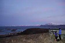 L'observation des baleines depuis le Nordlystoppen