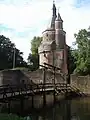 La tour bourguignonne du XVe&nbsp;siècle.