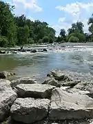 Natursteinufer