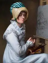 Wilhelmina van Idsinga&nbsp;(en) avec capote1817