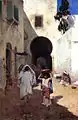 Scène de rue à Tanger
