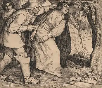 The Hangman's Daughter (1894), New Haven, Centre d'art britannique de Yale.