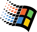 Logo de Windows de 1995 à 2000.