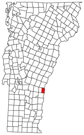 Localisation de White River Junction