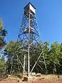 La tour de guet de Woody Mountain