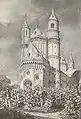 Façade ouest, 1824