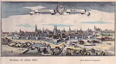 Breslau au XVIIe&nbsp;siècle