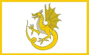 L'étendard d'Owain Glyndŵr.