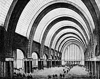 Ivan Fomine. Hall de la gare de Koursk, 1933