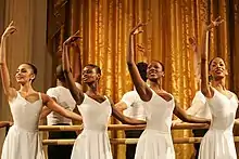 Danseurs du Harlem Theatre of Harlem en représentation à la Maison Blanche (2006).