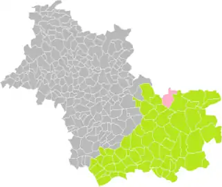 Yvoy-le-Marron dans l'arrondissement de Romorantin-Lanthenay en 2016.