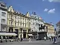 Place du ban Jelačić, centre-ville (2005).
