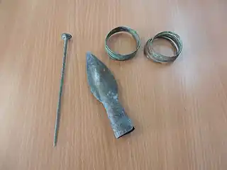 Objets en métal