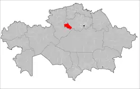 Localisation de District de Jarkaïn