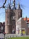 Sassenpoort (la dernière porte de la ville du XVe&nbsp;siècle).
