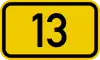 Image illustrative de l’article Bundesstraße 13
