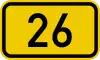 Image illustrative de l’article Bundesstraße 26