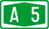 Image illustrative de l’article Autoroute A5 (Serbie)
