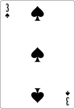 Trois de pique