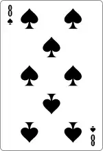 Huit de pique