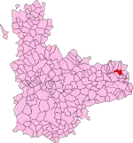 Localisation de Piñel de Arriba