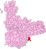 Localisation de Íscar