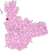 Localisation de Cabreros del Monte