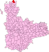 Localisation de Melgar de Arriba