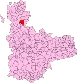 Localisation de Moral de la Reina