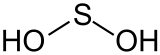 Image illustrative de l’article Acide sulfoxylique