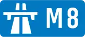 Image illustrative de l’article Autoroute M8 (Grande-Bretagne)