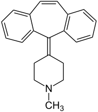 Image illustrative de l’article Cyproheptadine