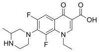 Image illustrative de l’article Loméfloxacine