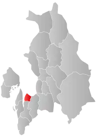 Localisation de Oppegård