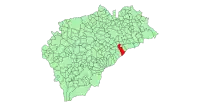 Localisation de Prádena