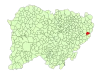 Localisation de Bóveda del Río Almar