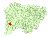 Localisation de Carpio de Azaba