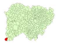 Localisation de Navasfrías