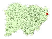 Localisation de Paradinas de San Juan