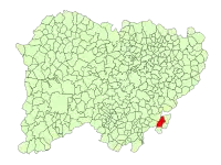 Localisation de Puente del Congosto