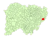 Localisation de Santiago de la Puebla