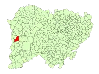 Localisation de Villar de la Yegua