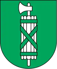 Image illustrative de l'article Drapeau et armoiries du canton de Saint-Gall