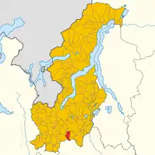 Localisation de Carimate