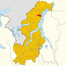 Localisation de Pianello del Lario
