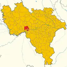 Localisation de Sannazzaro de' Burgondi