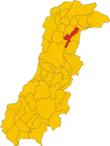 Localisation de Bomporto